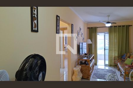 Sala de apartamento para alugar com 2 quartos, 68m² em Canto do Forte, Praia Grande