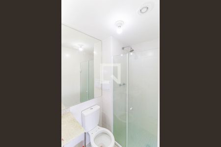 Banheiro de kitnet/studio à venda com 1 quarto, 30m² em Jardim das Acácias, São Paulo