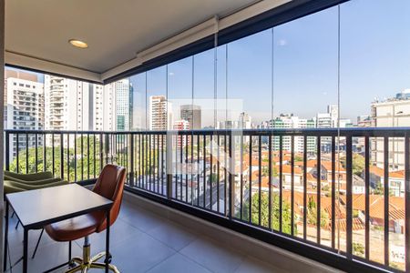 Varanda de apartamento para alugar com 1 quarto, 48m² em Pinheiros, São Paulo