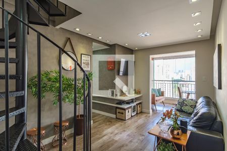 Sala de apartamento à venda com 2 quartos, 105m² em Tatuapé, São Paulo