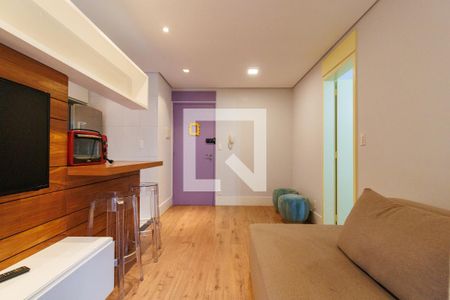 Sala de apartamento para alugar com 1 quarto, 40m² em Jardim Ampliacao, São Paulo