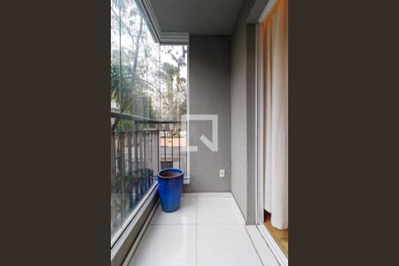 Varanda da Sala de apartamento para alugar com 1 quarto, 40m² em Jardim Ampliacao, São Paulo