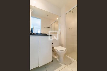 Banheiro da Suíte de apartamento para alugar com 1 quarto, 40m² em Jardim Ampliacao, São Paulo
