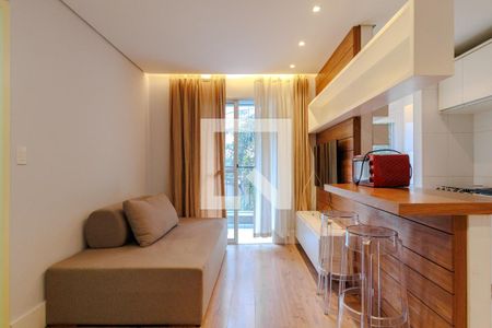Sala de apartamento para alugar com 1 quarto, 40m² em Jardim Ampliacao, São Paulo