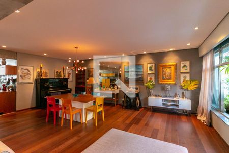 Sala de apartamento à venda com 3 quartos, 242m² em Serra, Belo Horizonte