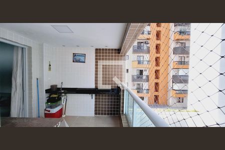 Varanda gourmet de apartamento para alugar com 2 quartos, 76m² em Boqueirão, Praia Grande