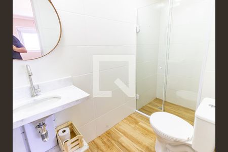 Banheiro da Suíte de apartamento para alugar com 2 quartos, 51m² em Mooca, São Paulo