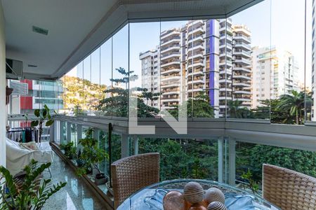 Varanda da Sala de apartamento à venda com 3 quartos, 115m² em Icaraí, Niterói