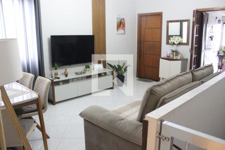 Sala de casa para alugar com 3 quartos, 102m² em Esplanada dos Barreiros, São Vicente