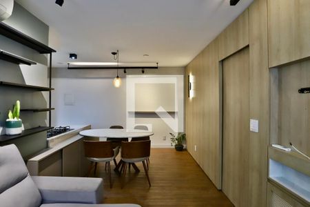 Sala de apartamento para alugar com 1 quarto, 51m² em Brás, São Paulo