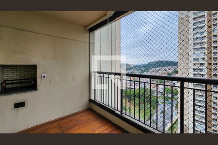Varanda da Sala de apartamento à venda com 2 quartos, 80m² em Jardim Tupanci, Barueri