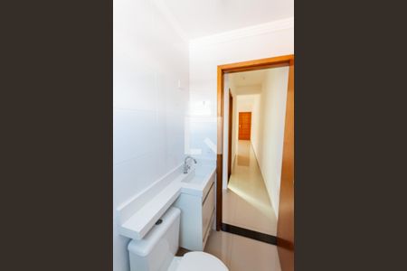 Banheiro de apartamento para alugar com 2 quartos, 58m² em Parque Oratório, Santo André