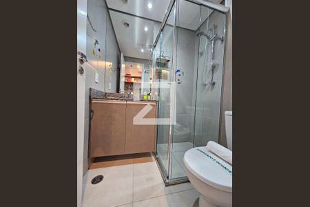 Studio para alugar com 28m², 1 quarto e sem vaga Studio para alugar com 28m², 1 quarto e sem vagaBanheiro