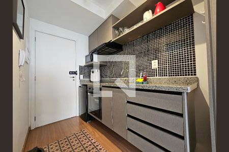 Studio para alugar com 28m², 1 quarto e sem vaga Studio para alugar com 28m², 1 quarto e sem vagaCozinha