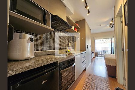 Studio para alugar com 28m², 1 quarto e sem vaga Studio para alugar com 28m², 1 quarto e sem vagaCozinha