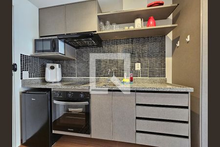 Studio para alugar com 28m², 1 quarto e sem vaga Studio para alugar com 28m², 1 quarto e sem vagaCozinha