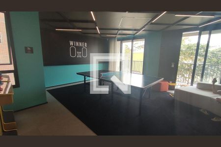 Studio para alugar com 28m², 1 quarto e sem vaga Studio para alugar com 28m², 1 quarto e sem vagaSalão de jogos