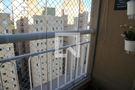 Varanda da Sala de apartamento à venda com 2 quartos, 52m² em Vila Goncalves, São Bernardo do Campo