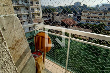 sala - varanda de apartamento à venda com 2 quartos, 53m² em Taquara, Rio de Janeiro