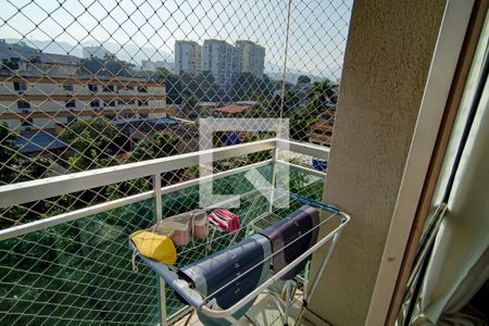 sala - varanda de apartamento para alugar com 2 quartos, 53m² em Taquara, Rio de Janeiro
