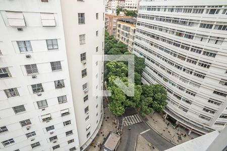 Quarto vista da janela de apartamento à venda com 1 quarto, 34m² em Centro, Rio de Janeiro