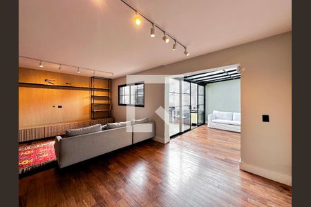 Sala de casa para alugar com 2 quartos, 230m² em Cidade Monções, São Paulo