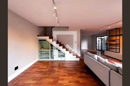 Sala de casa para alugar com 2 quartos, 230m² em Cidade Monções, São Paulo