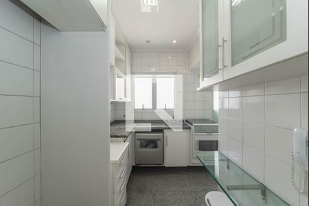 Cozinha de apartamento para alugar com 2 quartos, 63m² em Brooklin Novo, São Paulo