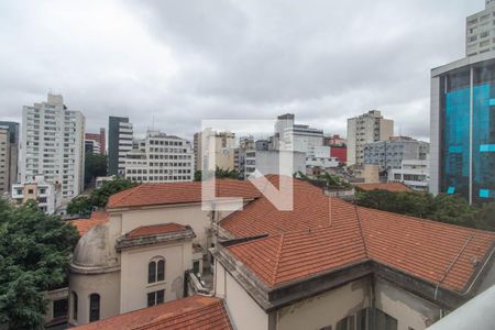 Vista da Varanda de apartamento à venda com 1 quarto, 30m² em Liberdade, São Paulo