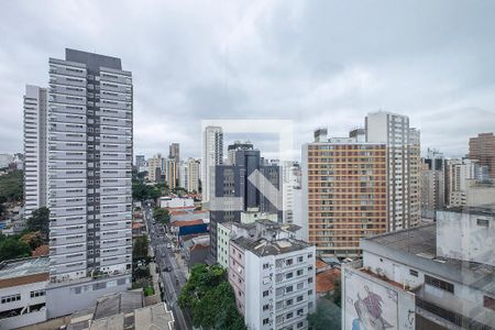 Varanda - VIsta de apartamento para alugar com 1 quarto, 48m² em Pinheiros, São Paulo