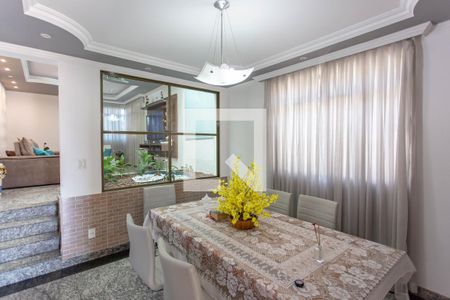 Sala de Jantar de casa à venda com 4 quartos, 278m² em São João Batista, Belo Horizonte