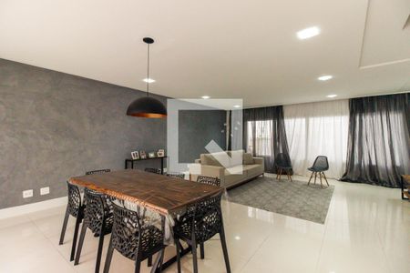 Sala de Estar e Sala de Jantar de casa para alugar com 4 quartos, 173m² em Vila Gomes Cardim, São Paulo