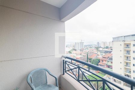 Varanda de apartamento à venda com 2 quartos, 55m² em Vila Leopoldina, Santo André