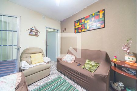 Sala de casa à venda com 4 quartos, 145m² em Vila Guaraciaba, Santo André