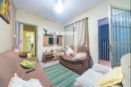 Sala de casa à venda com 4 quartos, 145m² em Vila Guaraciaba, Santo André