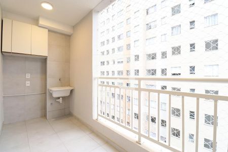 Varanda de apartamento para alugar com 2 quartos, 42m² em Várzea da Barra Funda, São Paulo