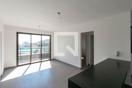 Sala/Cozinha de apartamento à venda com 1 quarto, 53m² em Estoril, Belo Horizonte