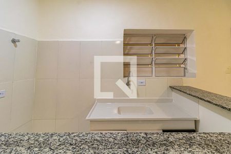 Cozinha de apartamento para alugar com 1 quarto, 33m² em Vila Gomes, São Paulo