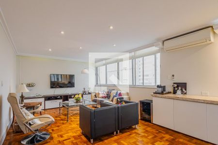 Sala de apartamento à venda com 3 quartos, 165m² em Jardim Europa, São Paulo