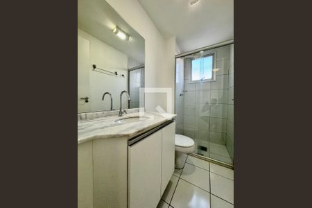 Banheiro 2 de apartamento à venda com 2 quartos, 54m² em Serrano, Belo Horizonte