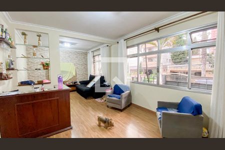 Sala de casa à venda com 4 quartos, 174m² em Centro, Santo André