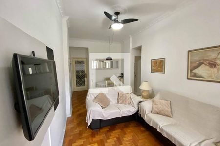 Sala de apartamento à venda com 2 quartos, 72m² em Flamengo, Rio de Janeiro