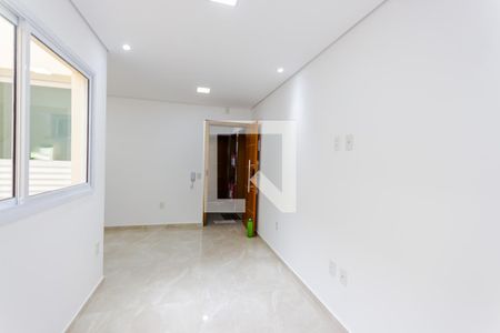 Sala de apartamento à venda com 2 quartos, 46m² em Jardim Santo Antônio, Santo André