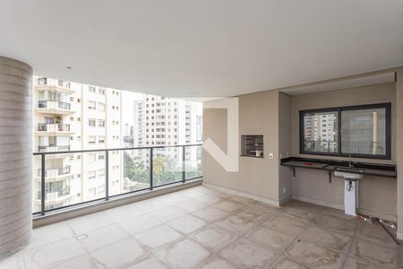 Varanda de apartamento à venda com 3 quartos, 154m² em Chácara Klabin, São Paulo