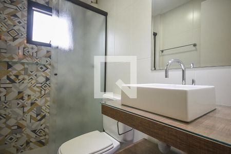 Banheiro de apartamento à venda com 1 quarto, 35m² em Vila Andrade, São Paulo