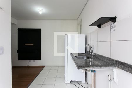 Cozinha de apartamento à venda com 1 quarto, 26m² em Vila Granada, São Paulo