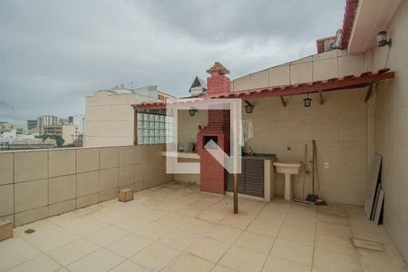 Varanda da Sala/ Área de Serviço de apartamento à venda com 1 quarto, 100m² em Maracanã, Rio de Janeiro