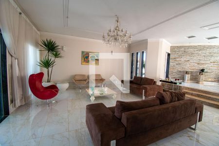 Sala de casa de condomínio para alugar com 4 quartos, 549m² em Setor Leste, Brasília