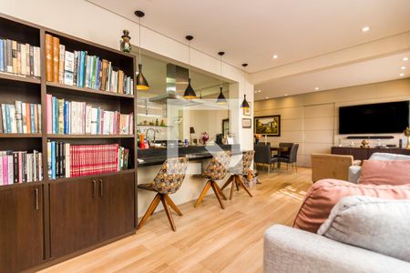 Sala de apartamento à venda com 3 quartos, 142m² em Jardim Europa, São Paulo