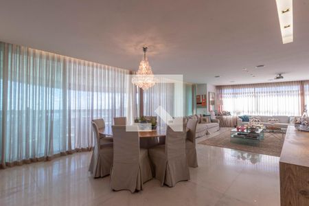 Sala de apartamento à venda com 4 quartos, 424m² em Santa Lúcia, Belo Horizonte